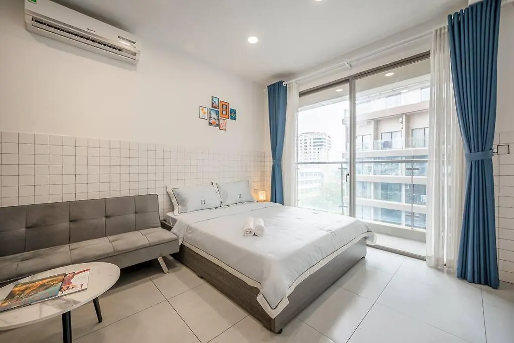 Masteri Millennium Apt With Balcony-Ivyhouse Ho Chi Minh City Vietnam