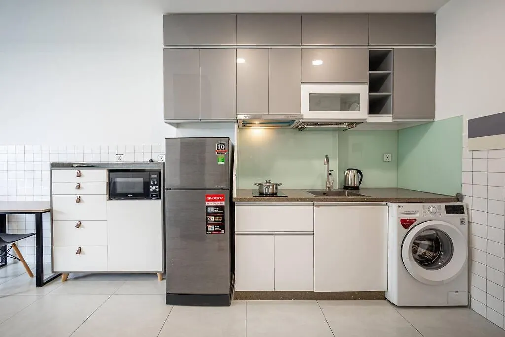 Masteri Millennium Apt With Balcony-Ivyhouse Ho Chi Minh City Apartment